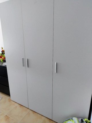 Armario 3 puertas blanco