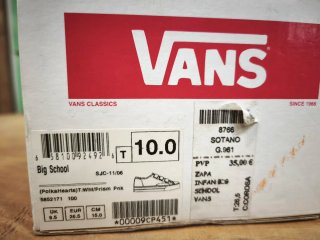 Zapatillas Vans Niña Corazones Rosas Talla 25