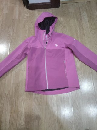 Chaqueta térmica forrada rosa