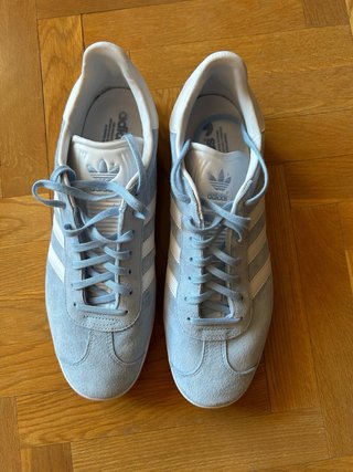 Adidas Gazelle Azul Claro Hombre