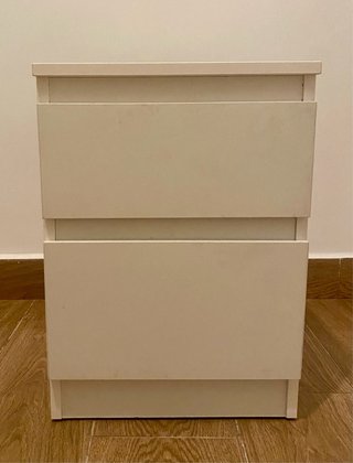 Mesita auxiliar Ikea blanca