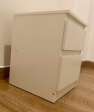 Mesita auxiliar Ikea blanca