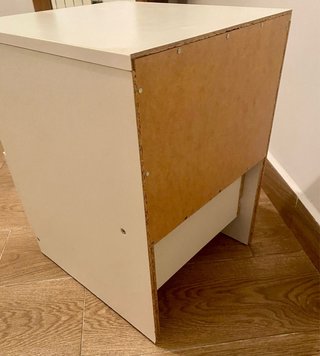 Mesita auxiliar Ikea blanca