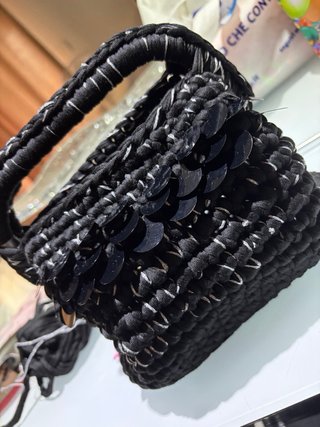 Borsa uncinetto fatta a mano Clucth bag
