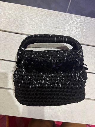 Borsa uncinetto fatta a mano Clucth bag