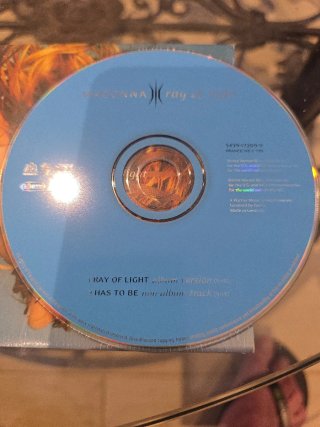 CD Single Madonna Ray of Light