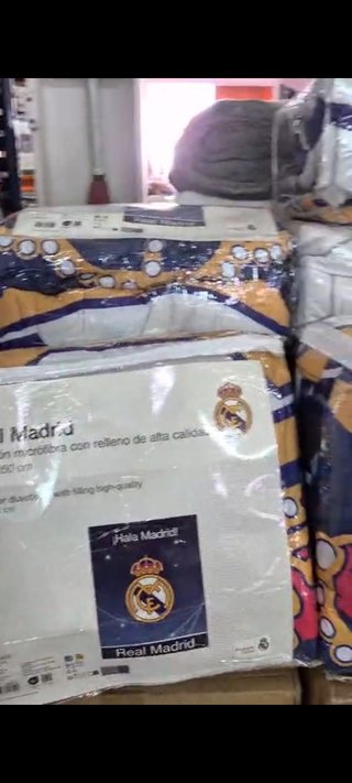 Edredón Real Madrid Microfibra 200x260cm