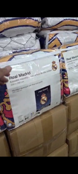 Edredón Real Madrid Microfibra 200x260cm