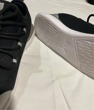 Zapatillas Puma Motorsport Negras y Plateadas