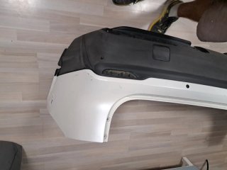 Paragolpes Qashqai J11 Blanco Perla trasero origin