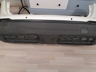 Paragolpes Qashqai J11 Blanco Perla trasero origin