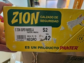 Botas de seguridad Panter negras