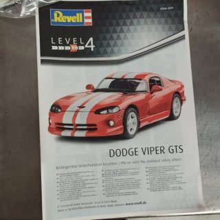 Maqueta Revell Dodge Viper GTS 1:24
