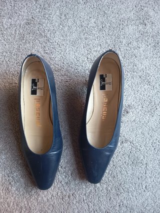Zapatos de señora PASCUAl azul