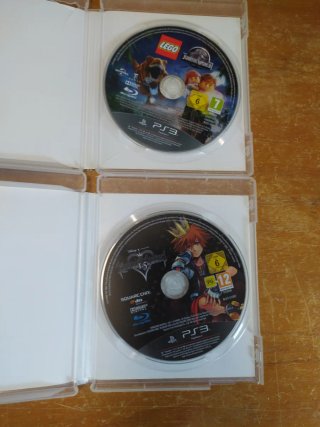 Juegos PS3 LEGO Jurassic World y Kingdom Hearts