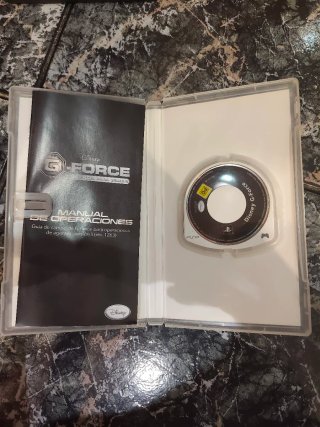 Juego PSP G-Force Disney Licencia para espiar