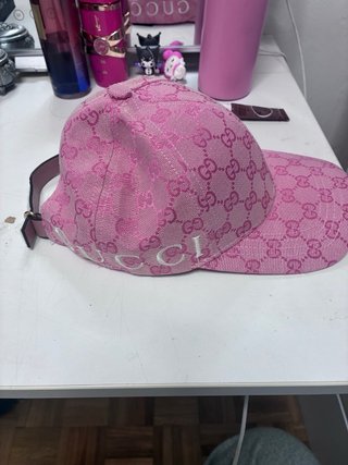 Gorra G u c c i Rosa GG