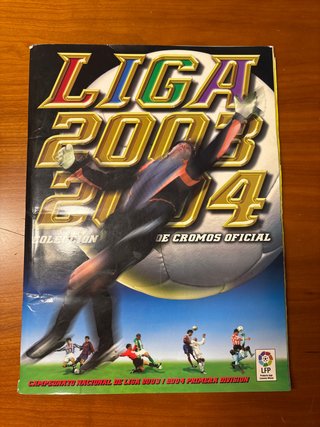 Álbum Cromos Liga 2003-2004 Oficial
