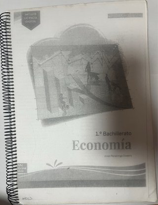 Economía 1.o Bachillerato