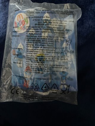 Pitufina Happy Meal