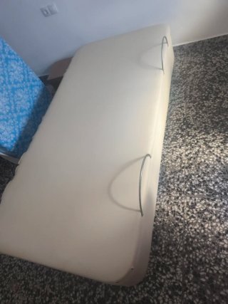 Canapé abatible 90x190 polipiel beige