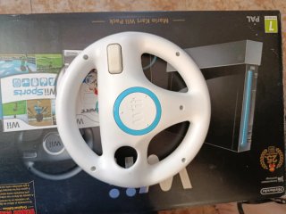 Nintendo Wii Mario Kart Wii Pack Nero