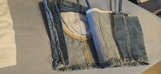 Top jeans donna taglia S