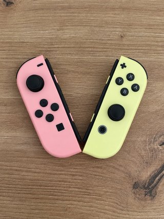 Joy-Con per Nintendo Switch Rosa e Giallo