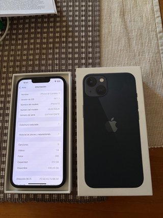 iPhone 13 512GB Medianoche