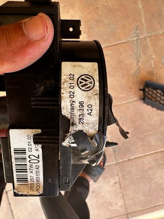 Anillo Airbag Volante Ibiza 6L con mandos