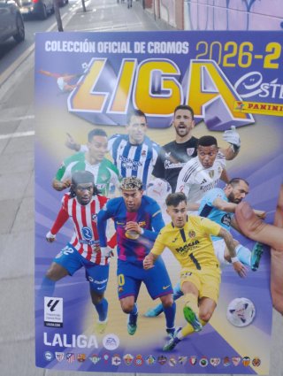 Álbum Oficial Cromos Liga 2026-27 Panini
