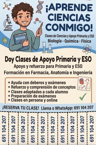 Clases particulares de ciencia