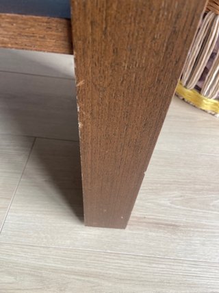 Mesa auxiliar madera maciza