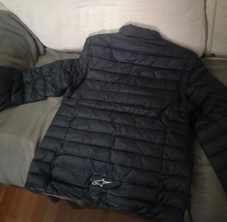 Chaqueta de Plumas Alpinestars Negra