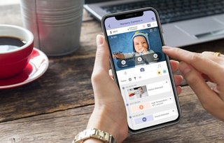Baby Monitor Video Smart Touch, Visione Notturna