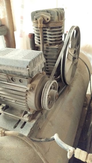 Compresor de aire industrial