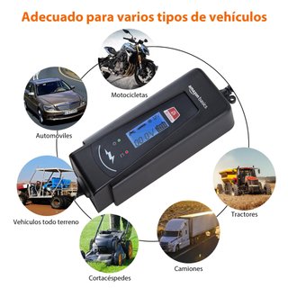 Cargador batería automático 2A/4A, 6V/12V CC
