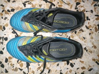 Scarpe da calcio Adidas Predator Blu/Giallo