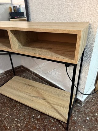 Mueble recibidor estilo industrial