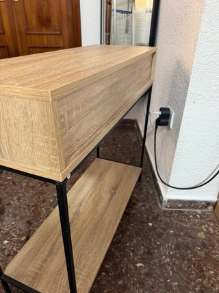 Mueble recibidor estilo industrial