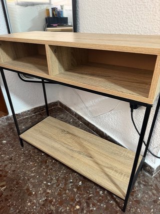 Mueble recibidor estilo industrial