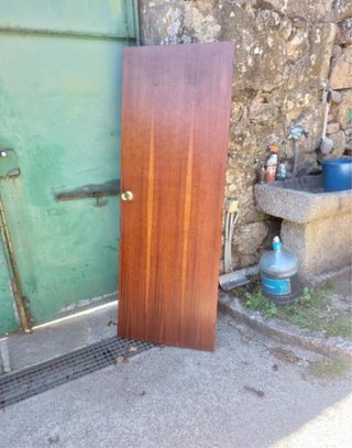 Puerta Madera Maciza Medidas 82,5 cm x 200