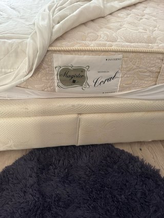 Cabecero de cama de bambú y ratán Canapé y colchón