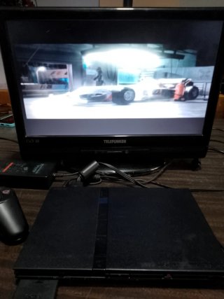 PlayStation 2 Slim Nera