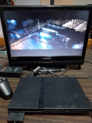PlayStation 2 Slim Nera