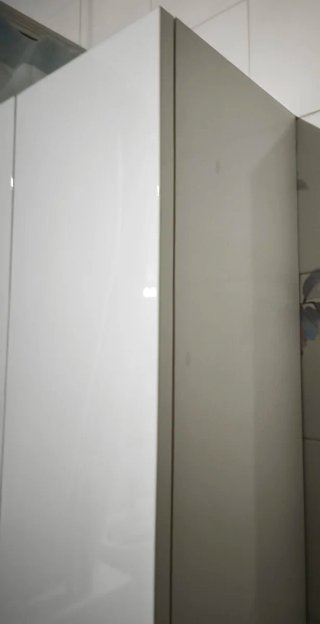 Armario de lavabo blanco