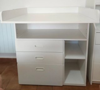 Cambiador escritorio Smastad Blanco