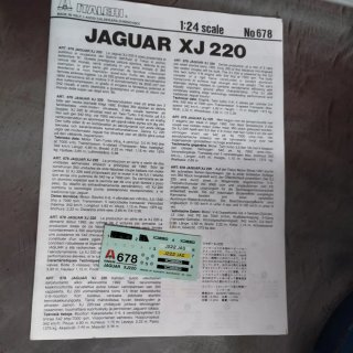 Maqueta Italeri Jaguar XJ220 1/24