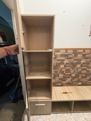 Mueble TV + Estantería + Armario