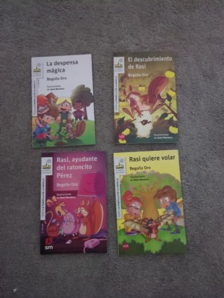 Pack de libros de rasi